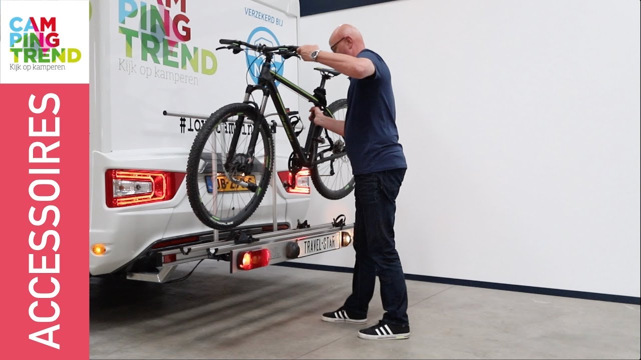 MeMo Fietsendrager aan het chassis - Campingtrend