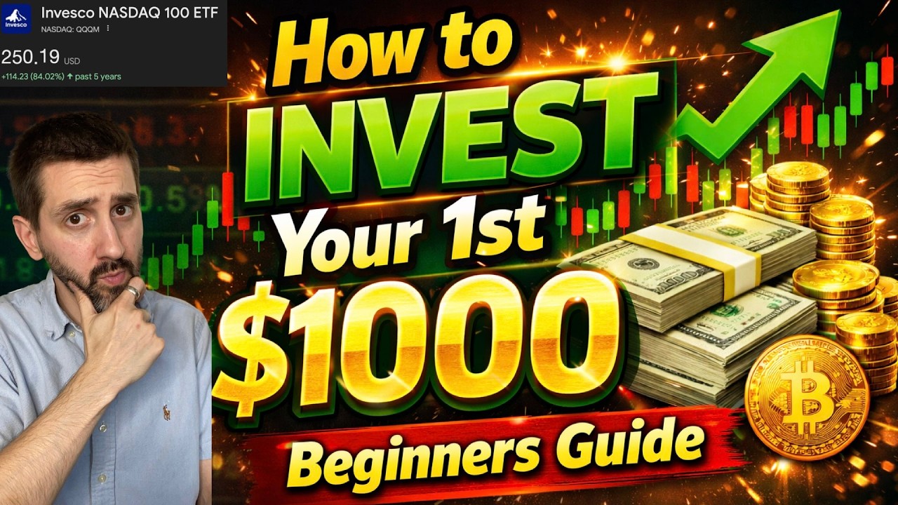 How to Invest Your First $1,000 2026 Edition| A Beginners Guide to Investing
