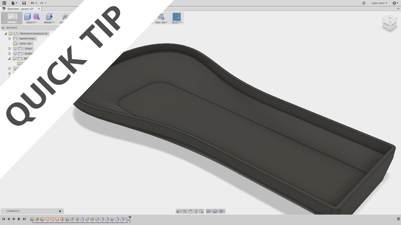 Quick Tip: Parametric Timeline