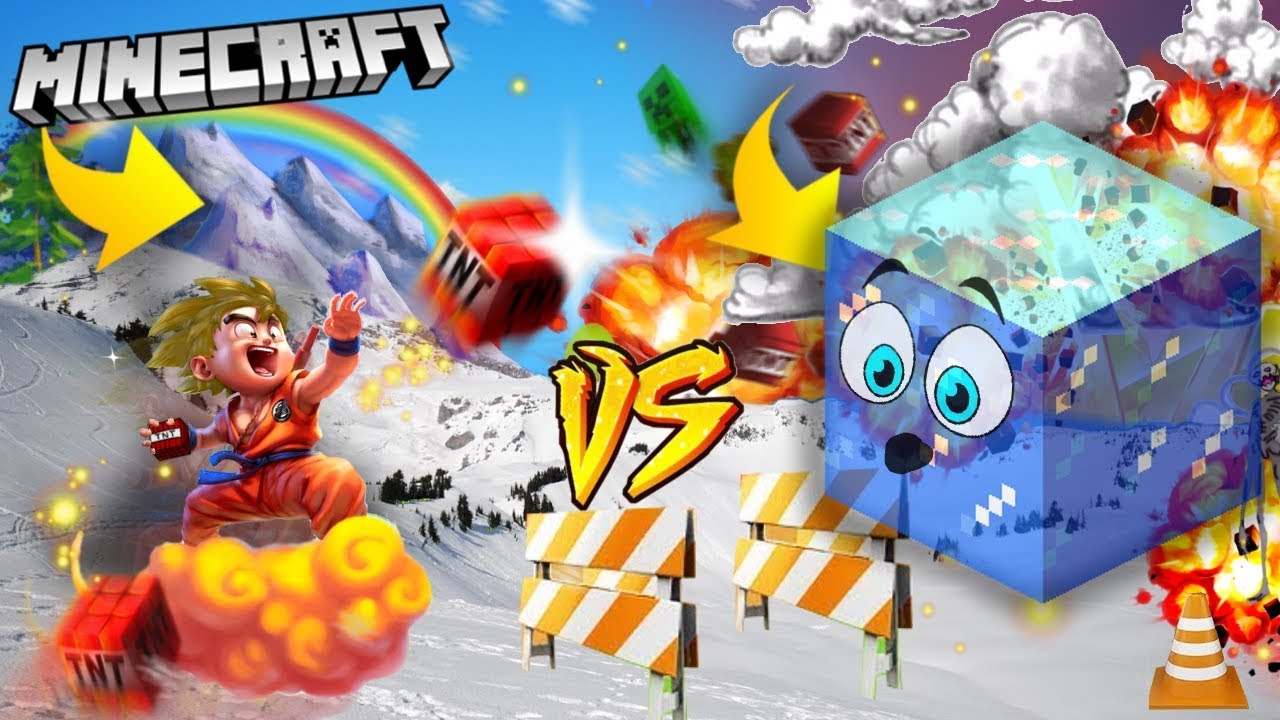TNT VS FALA KOSTKI LODU | MINECRAFT WYSTRZAŁOWY CHALLENGE [LOSOWANIE] MATRUNER