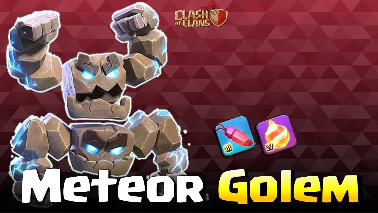 Meteor Golem Fireball | TH 18 Attack Strategy Legend League | Clash Of Clans | Dandi COC