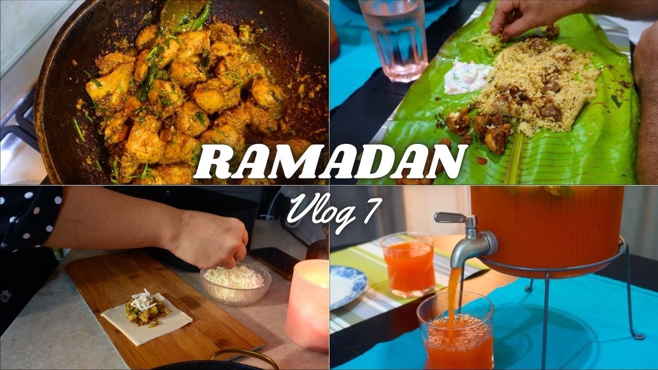 Last Ramadan Vlog of the Year | Egg Puffs | Irachi Choru & Chicken fry | Family Dinner