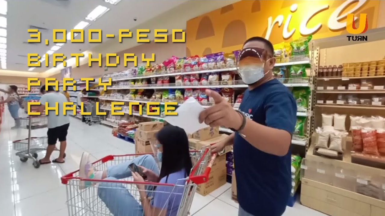 JeffreYumol - 3,000-Peso Birthday Party Challenge