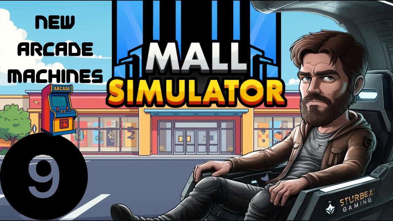 Checking out the NEW arcade machines! Mall Simulator Episode 9