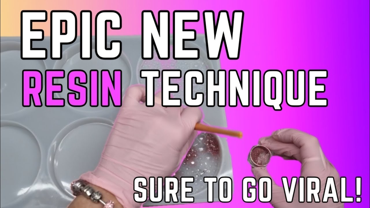 EPIC NEW RESIN TECHNIQUE! SURE TO GO VIRAL!!