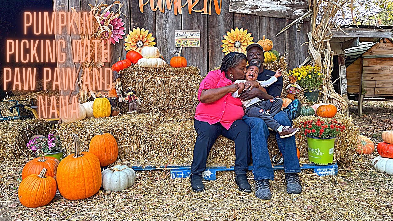 Pumpkin picking with my Grandparents  🎃