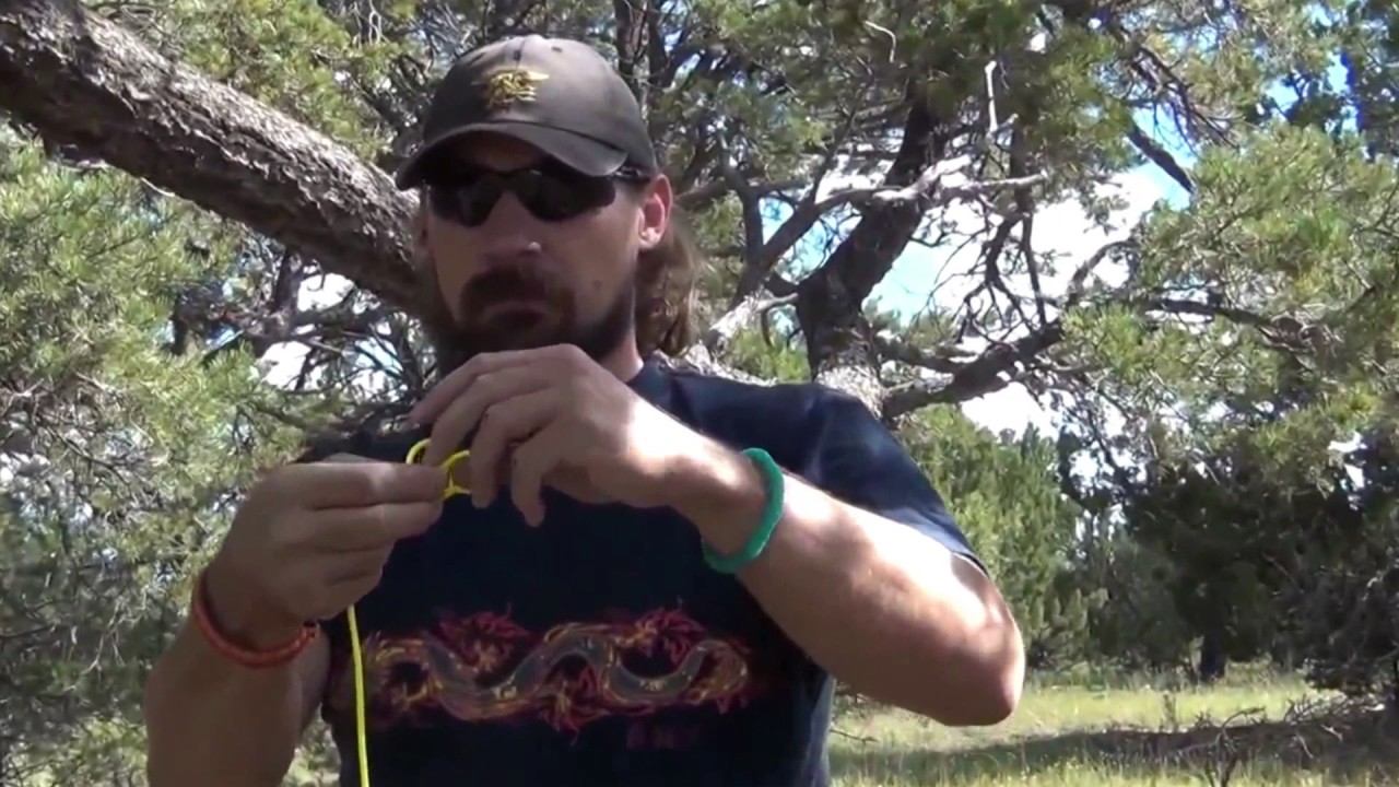 How to make a paracord dog run - yellow