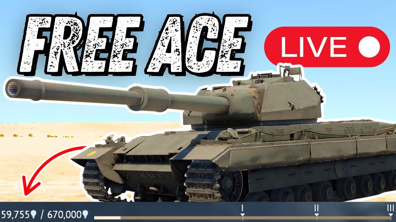 🔴Conqueror Free Ace in War Thunder