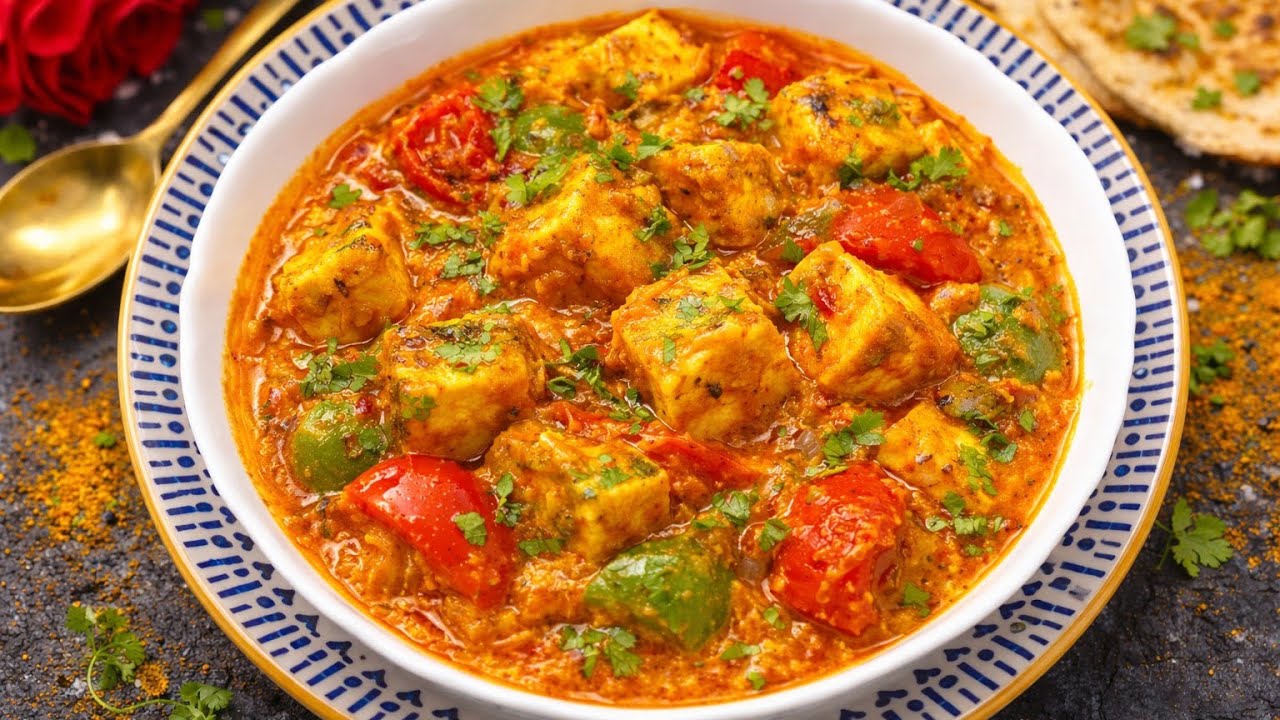 🔥🌶Dhaba Style Paneer Tikka Masala Recipe 😍 creamy and tasty😋👌