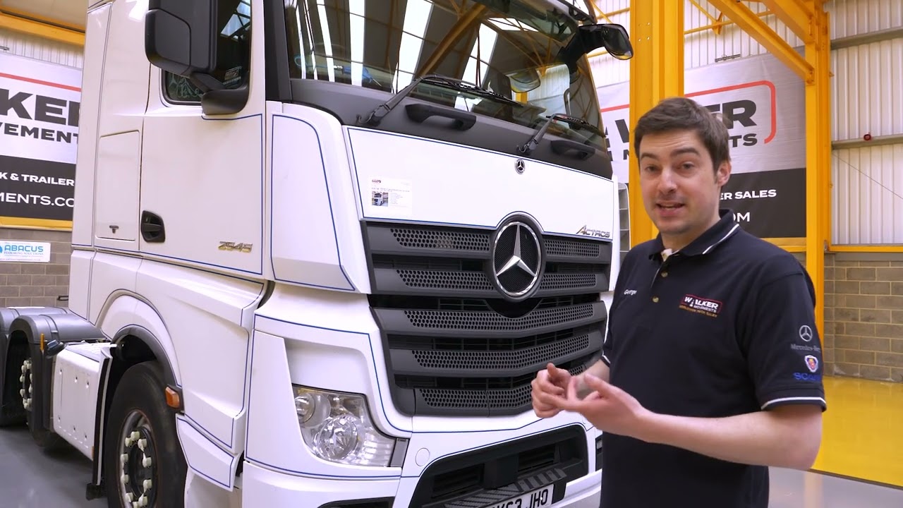 Walker Movements Reviews: The Used Mercedes-Benz Actros Tractor Unit Range