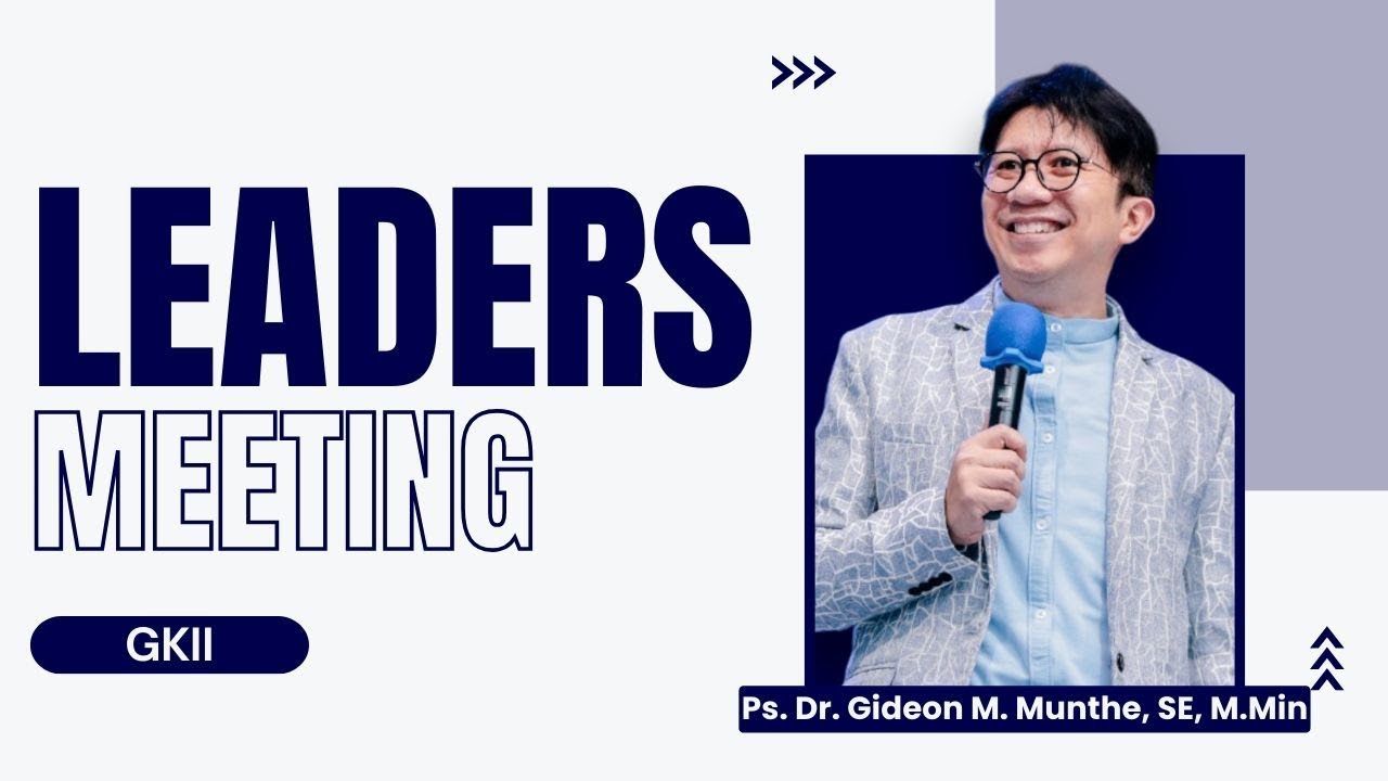 LEADERS MEETING | JUMAT, 30 JANUARI 2026.