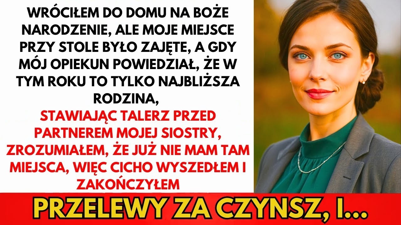 Wr&oacute;ciłam Na Święta, Ale Moje Miejsce Było Zajęte  ＂To Tylko Dla Najbliższej Rodziny   ＂ srt