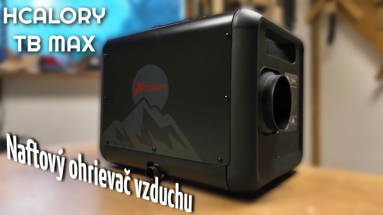 Hcalory TB Max Diesel Heater Review | Teplo pri práci na chatke na kolesách.