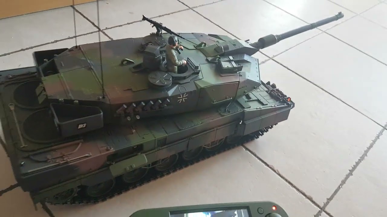 Le montage  du char de chez AGORA est terminé... passons au test