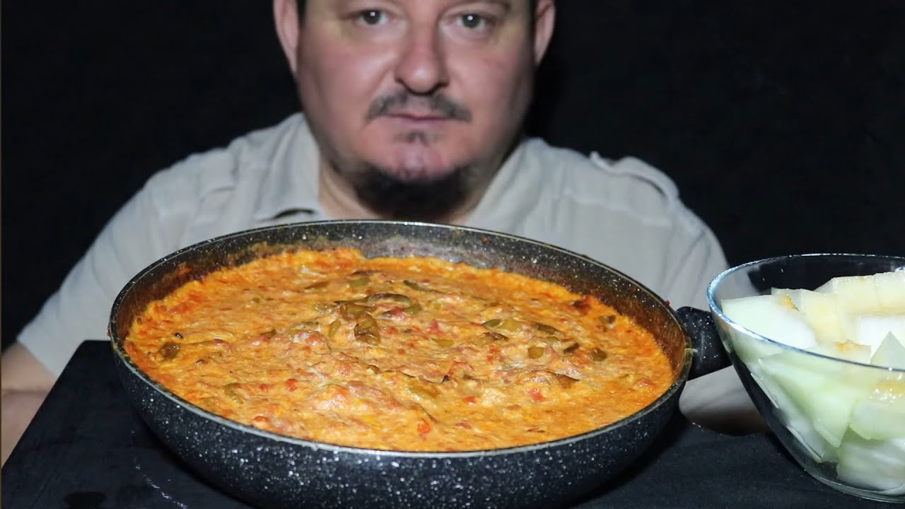 ASMR Tarifli Anlatım Menemen Kavun Asmr