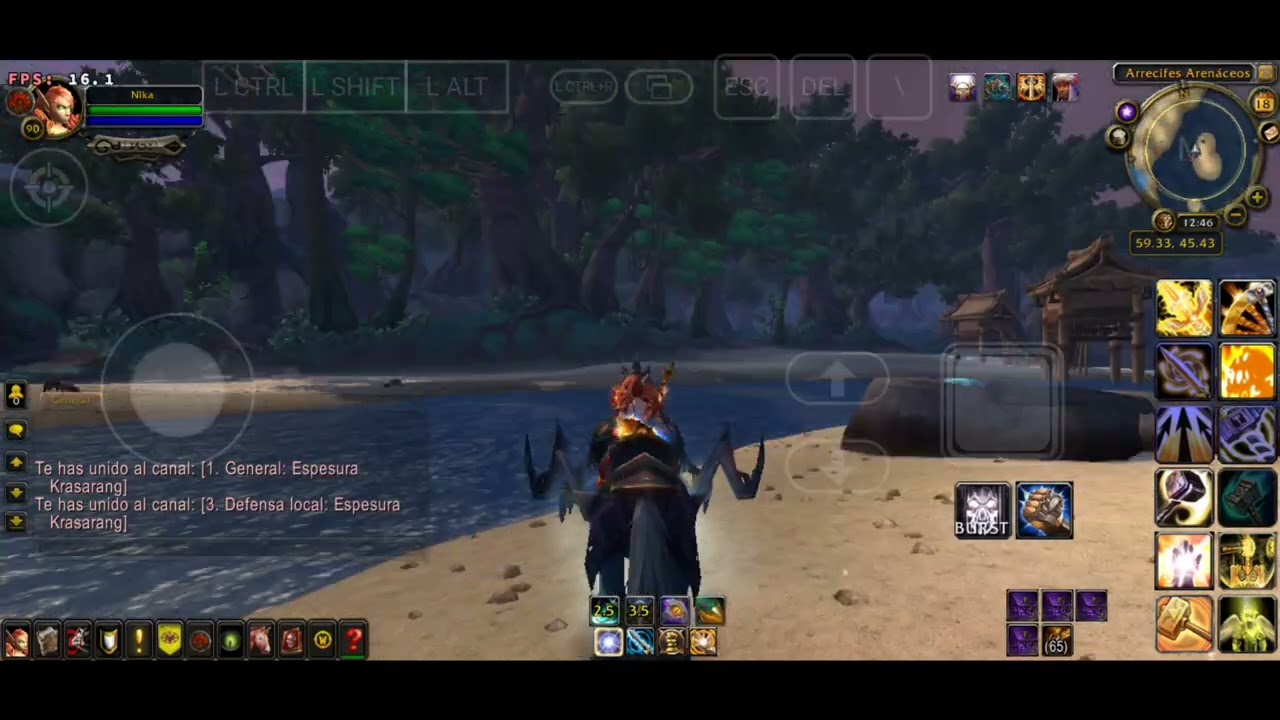 Como jugar world of warcraft  en un tel&eacute;fono paso a paso.