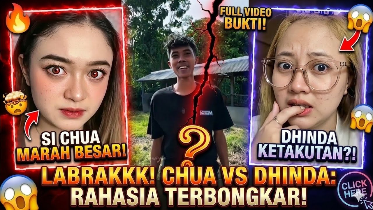 Live Dhinda Dengan Chua..❗Detik detik Chua labrak dhinda.
