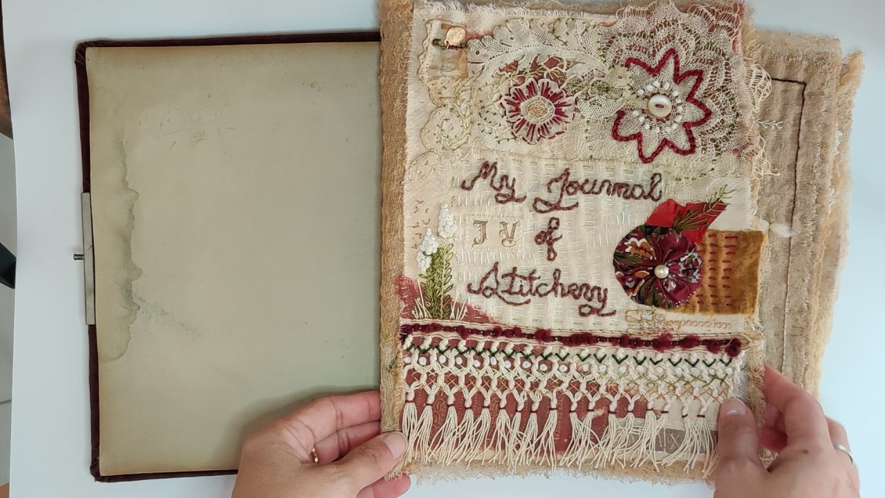 Roxy's journal of stitchery progress.