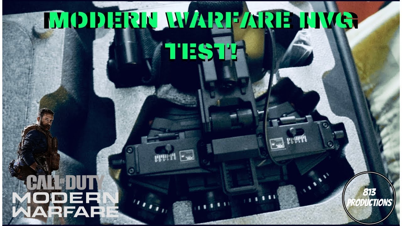 MODERN WARFARE DARK EDITION UNBOXING + NVG TEST!
