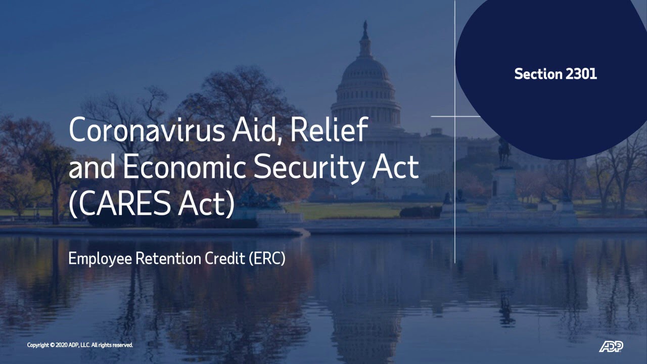 CARES Act & COVID-19: Understanding the Employee Retention Tax Credit and Other Tax Implications