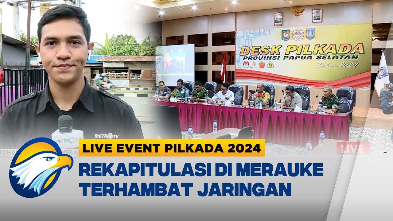 LIVE EVENT - KPU Papua Selatan Alami Kendala Rekapitulasi Suara Pilkada 2024