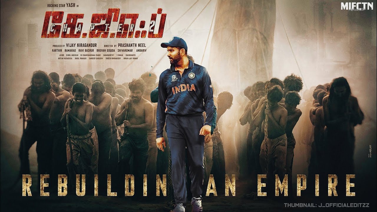 Rise of ROHIT SHARMA | Captain Hitman x KGF | Kgf Version Tribute | MIFCTN Edits