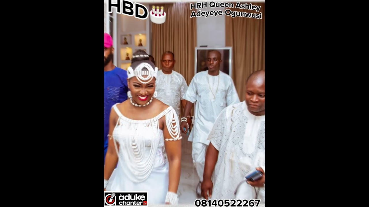 HRH Queen Ashley Afolashade Adeyeye-Ogunwusi Ojaja 11. Happy Birthday to you beautiful mother.