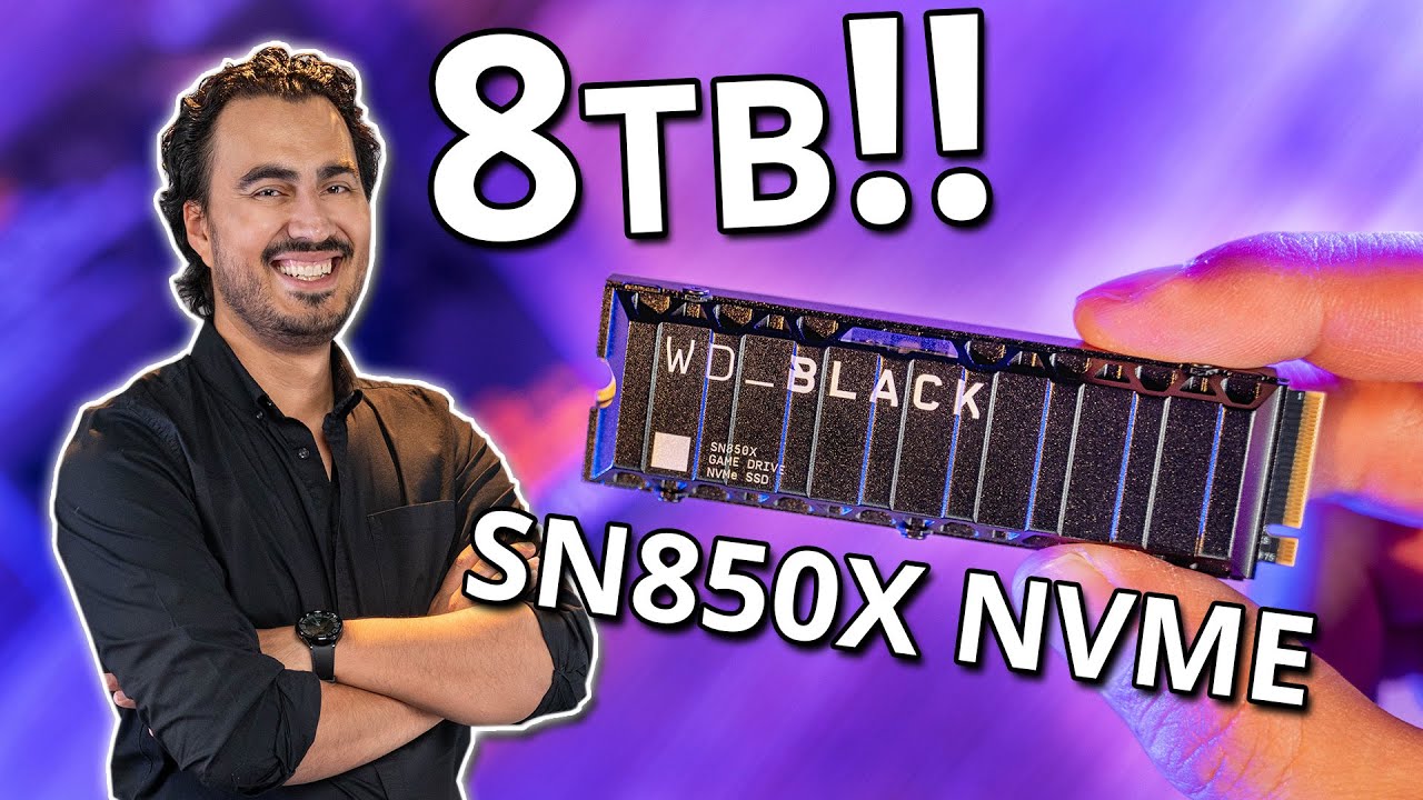 Положите конец проблемам с хранением данных! SSD-накопитель WD Black SN850X 8 ТБ спасёт ситуацию!