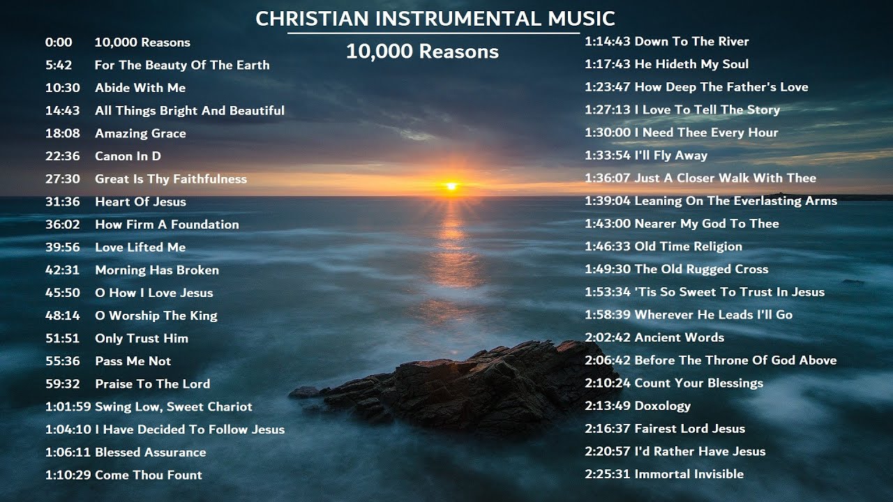 Christian Instrumental Music - 10,000 Reasons and More Collections by Lifebreakthrough