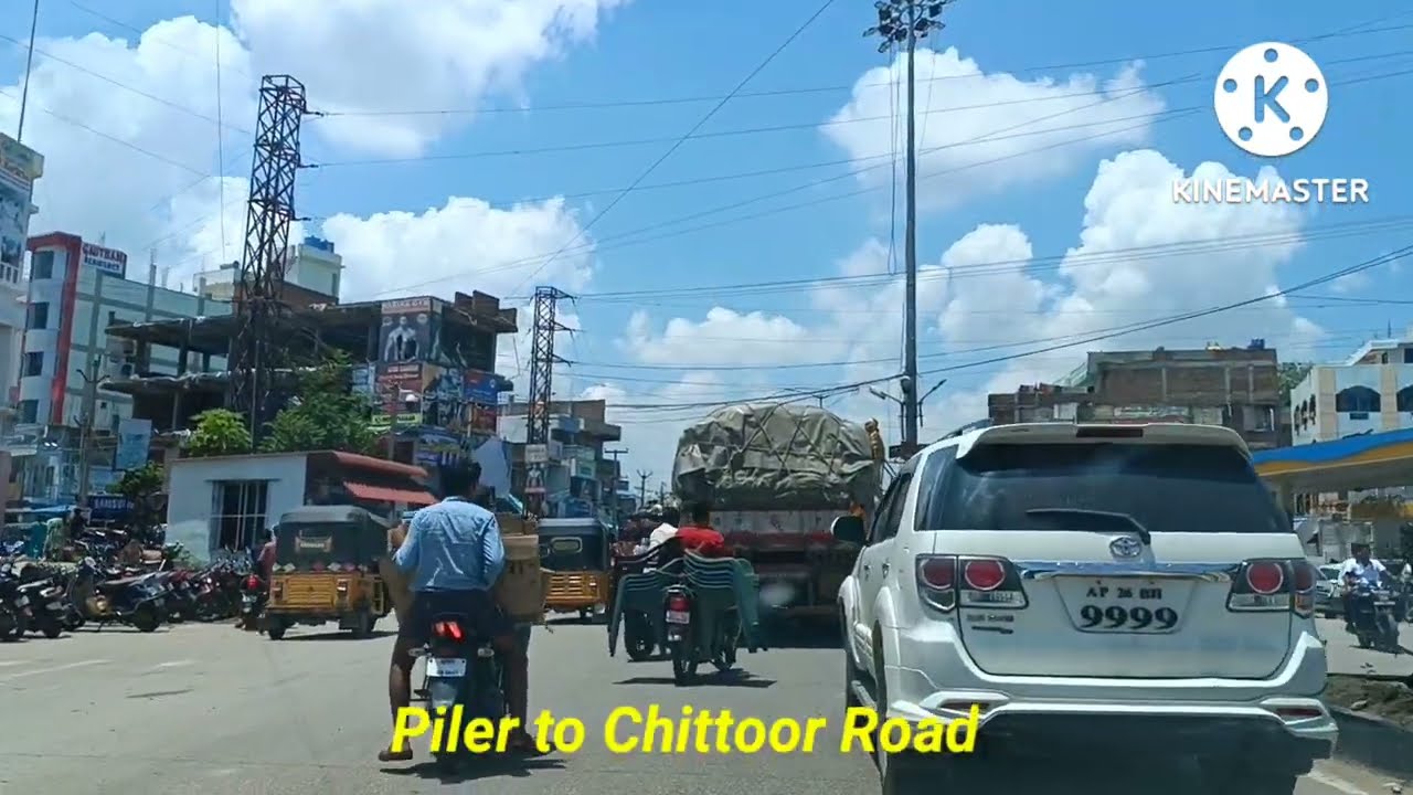 Pileru town view || Pileru to Chittoor Road