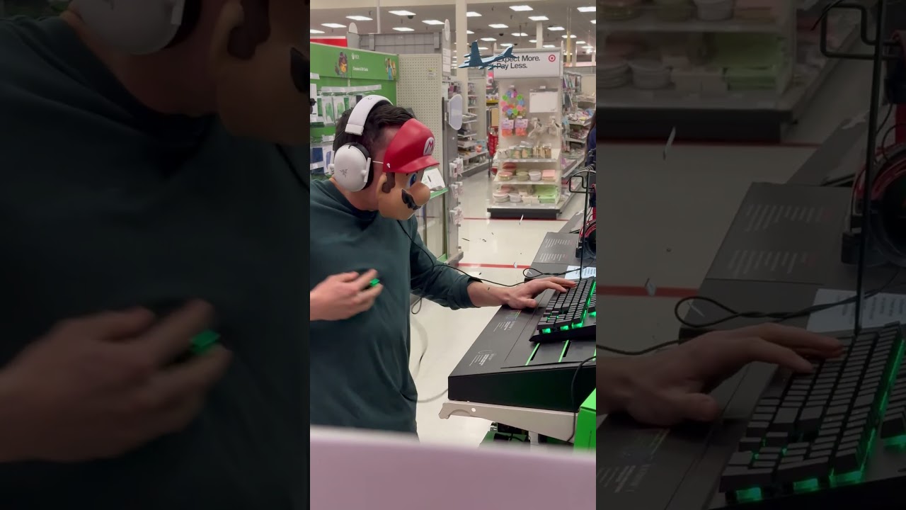 Intense Gaming Session At Target 😮 (Part 3) #gaming #shorts #viral