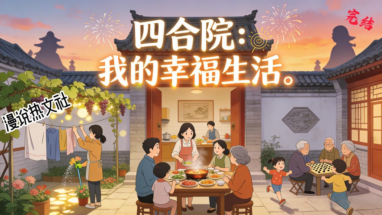 完结《四合院：我的幸福生活》齐建军重生到了四合院， 困难日子继续，四合院邻居们生活过的苦不堪言，齐建军却靠着能力和系统加持，低调幸福的生活！#穿越#四合院#男频衍生