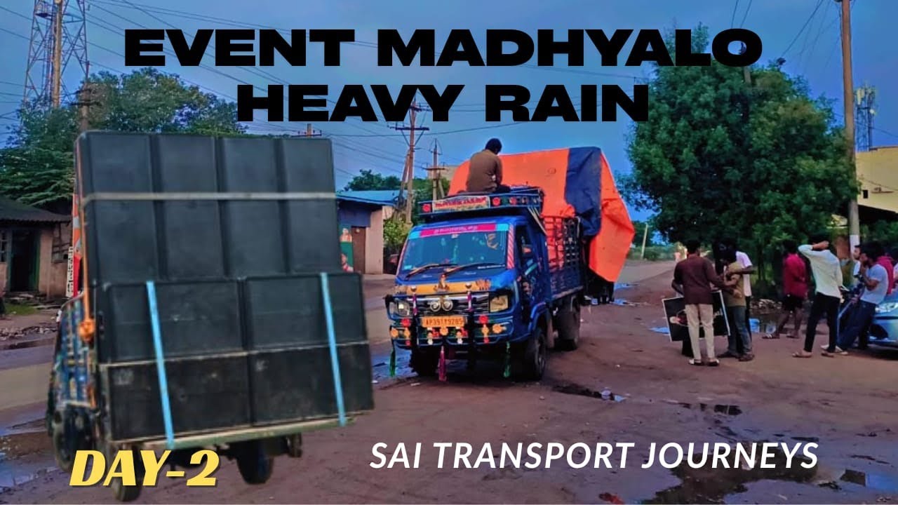 Day 2 dj sound full heavy rain 🌧️