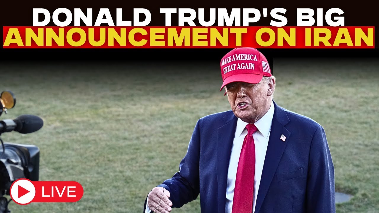 Trump On Iran LIVE | Donald Trump Issues New Threat to Iran | US-Iran War LIVE | Strait of Hormuz