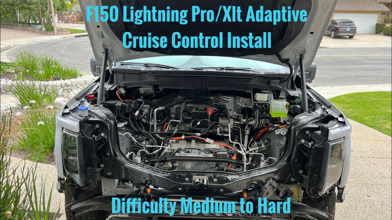 F150 Lightning EV Pro/Xlt Adaptive Cruise Control Install.