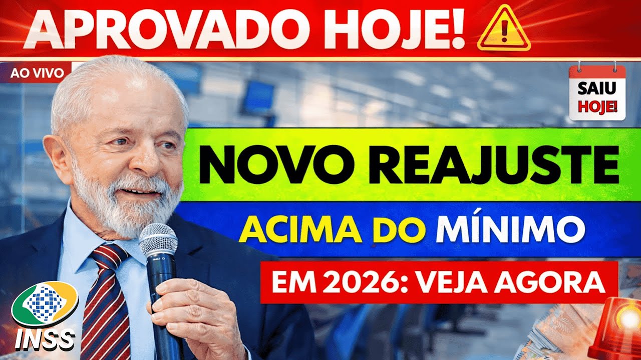NOVO REAJUSTE ACIMA do MÍNIMO: Governo ACABA de MUDAR TUDO - Veja o novo salário!