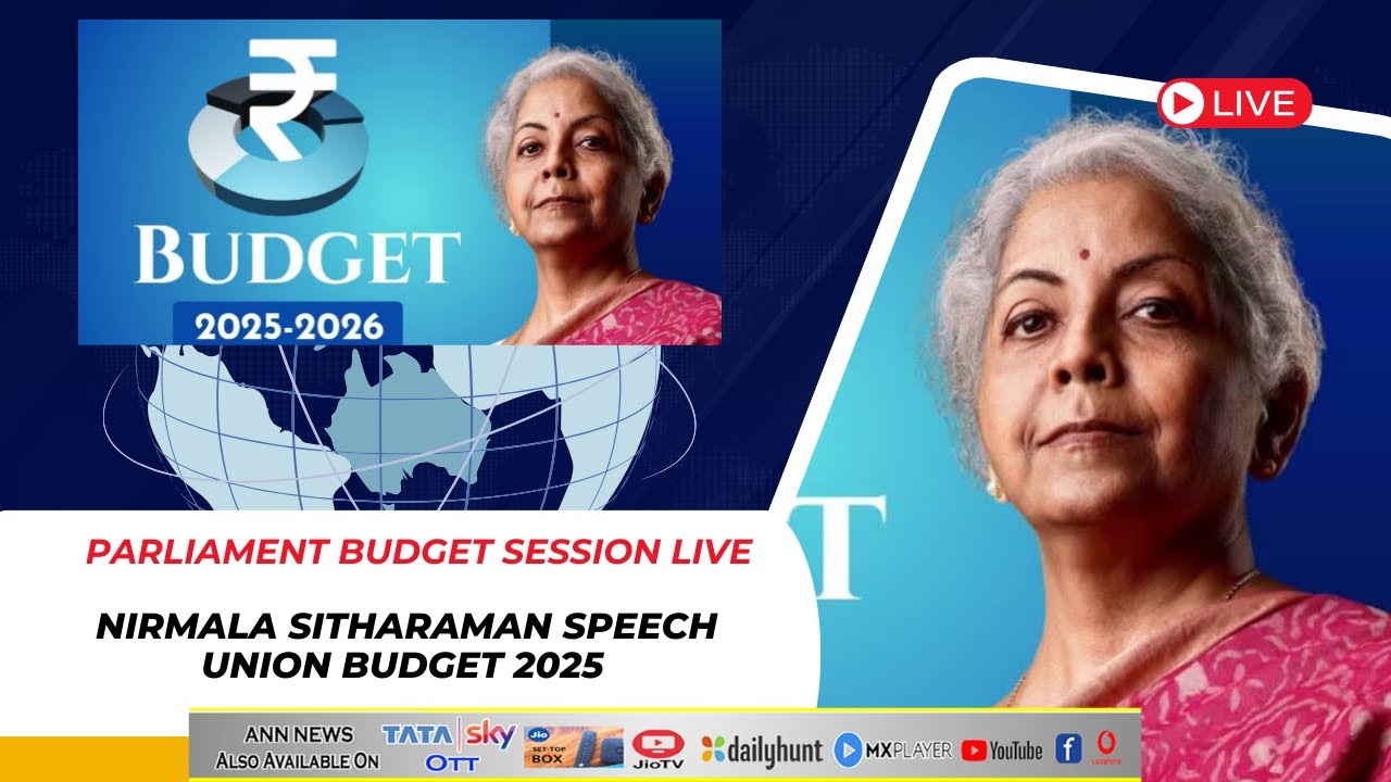 Parliament Budget Session Live: Nirmala Sitharaman Speech| Union Budget 2025 | Budget Session 2025
