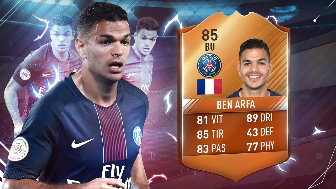 BEN ARFA MOTM AVEC EL SHAARAWY SBC! FIFA 17 Ultimate Team