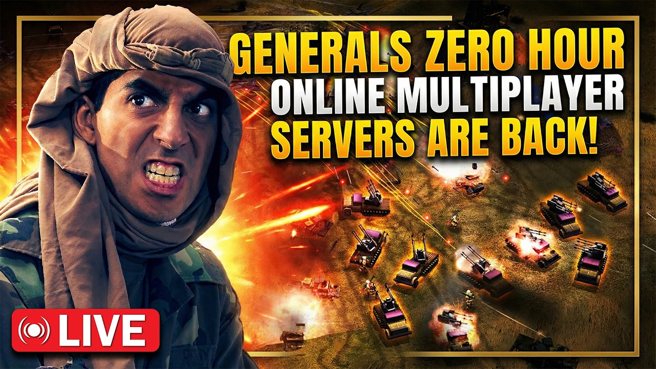 LIVE 🔴| Latest Zero Hour Patch | Generals Online