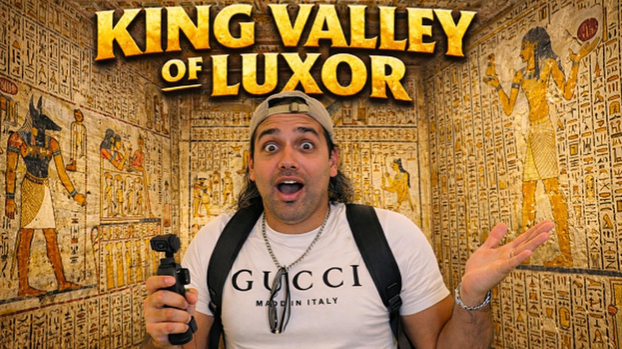 This Place in Luxor Shocked Me! 🇪🇬 Valley of the Kings Travel Vlog. Video 8 #discoverwithlocals