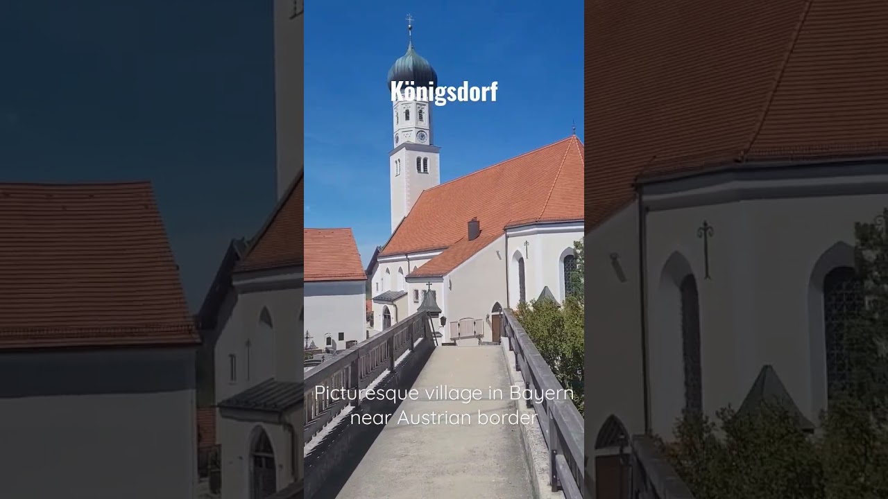 Königsdorf: Picturesque Village in Bayern Near Austrian Border
