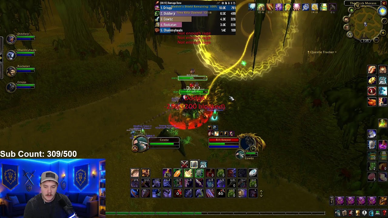 TBC PROT WARRIOR POV PREBIS FARM/REP FARM!