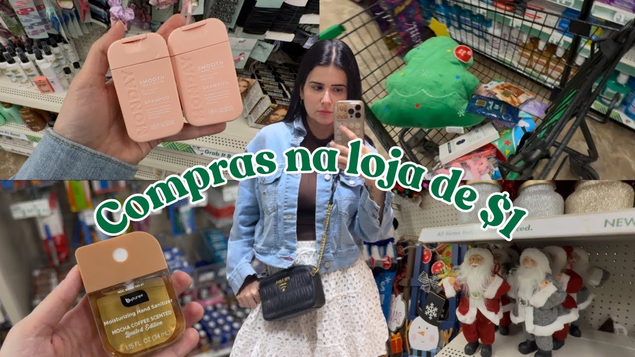 ACHEI A MAIOR LOJA DE 1 DOLAR! AGORA TEM ATÉ CALCINHA NA DOLLAR TREE