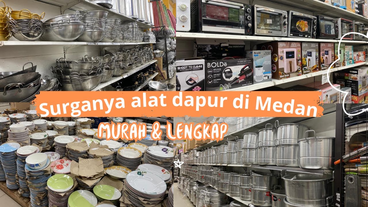 SURGANYA ALAT DAPUR RUMAH TANGGA DI MEDAN | Wiego Houseware Medan