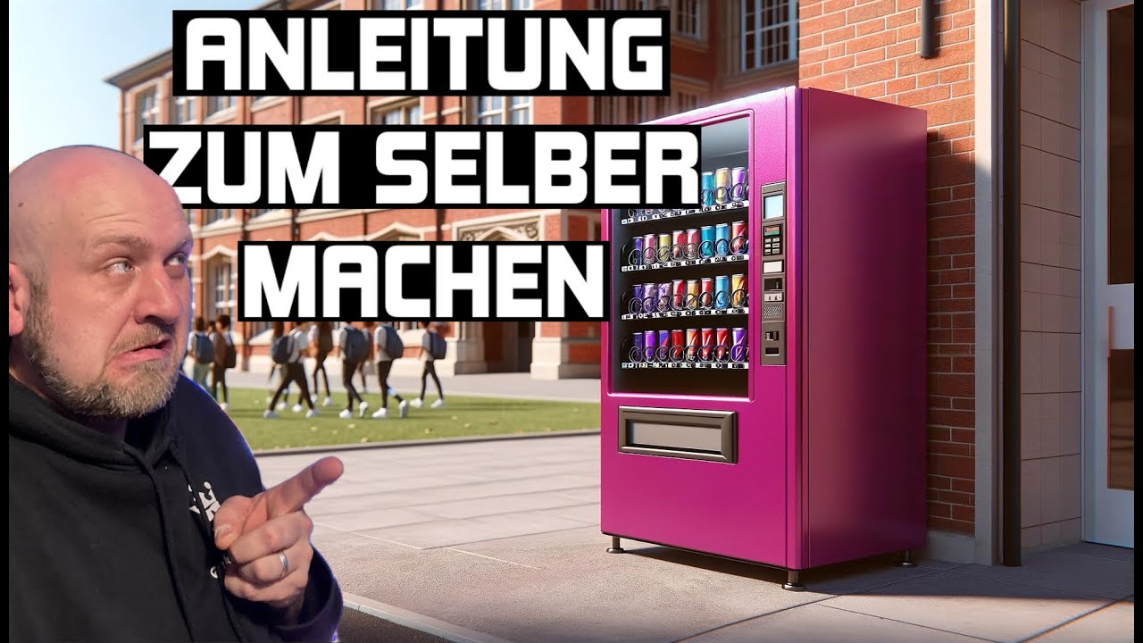 Anleitung Selbständig machen mit Snackautomaten ohne Kapital ? 💰