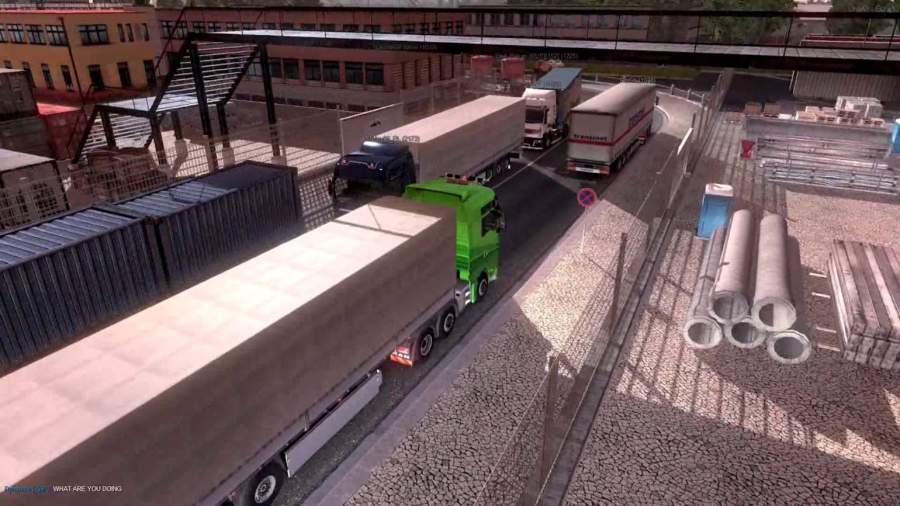 ETS 2 MP - Rotterdam Poort Traffic Jam