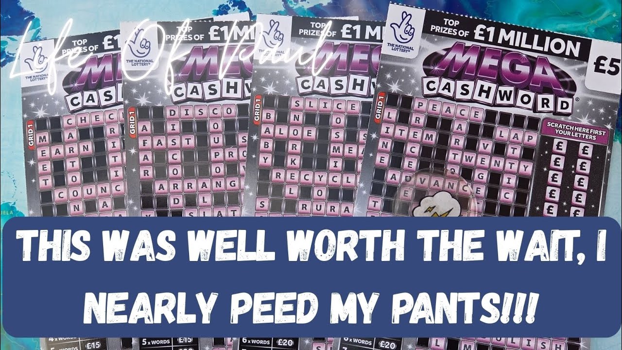 This video is well worth the wait! £20 of the amazing Mega Cashword!