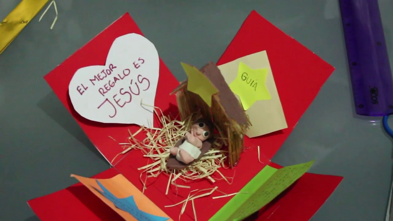 Manualidad de Nacimiento De Jesus || Niños Ancla