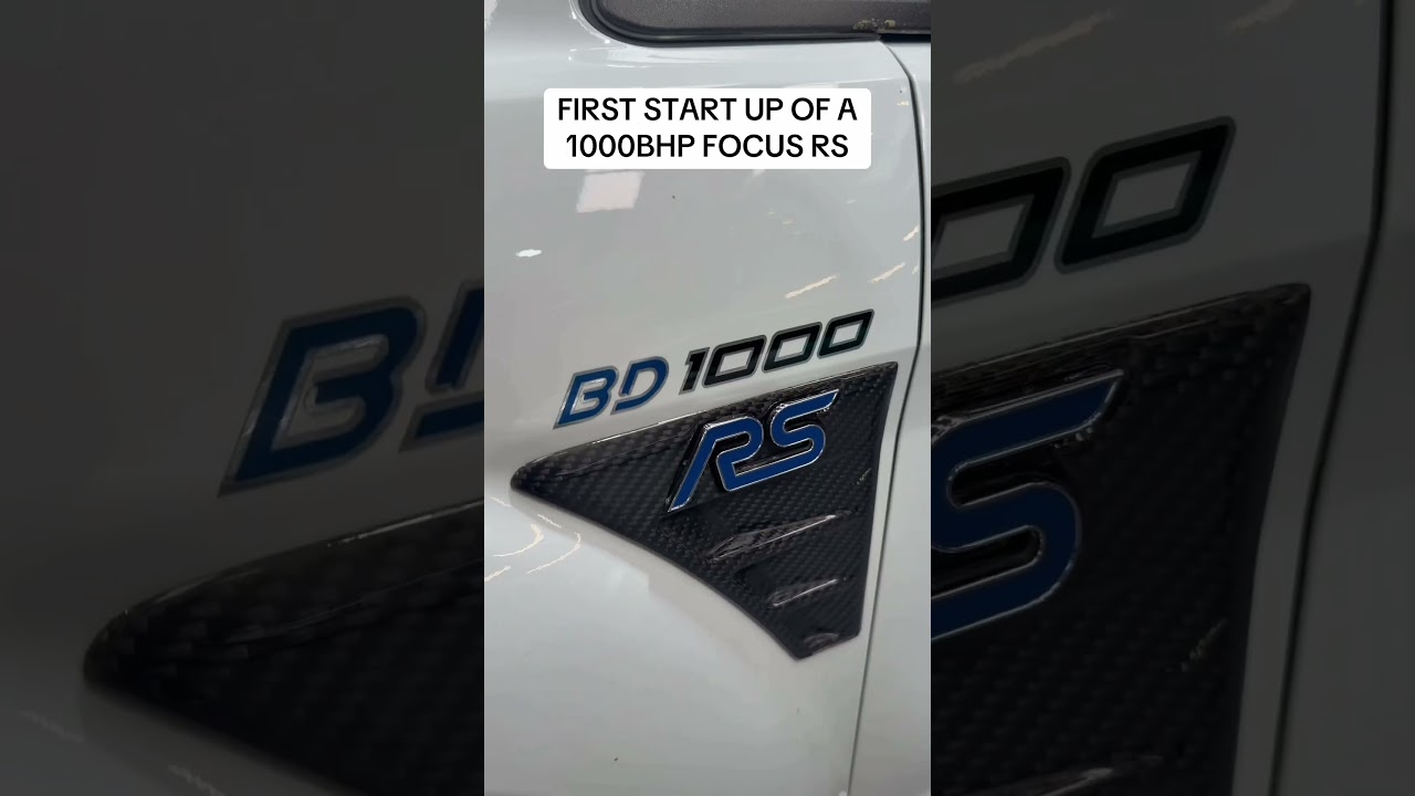 ЗАПУСК MK2 FOCUS RS 1000BHP!