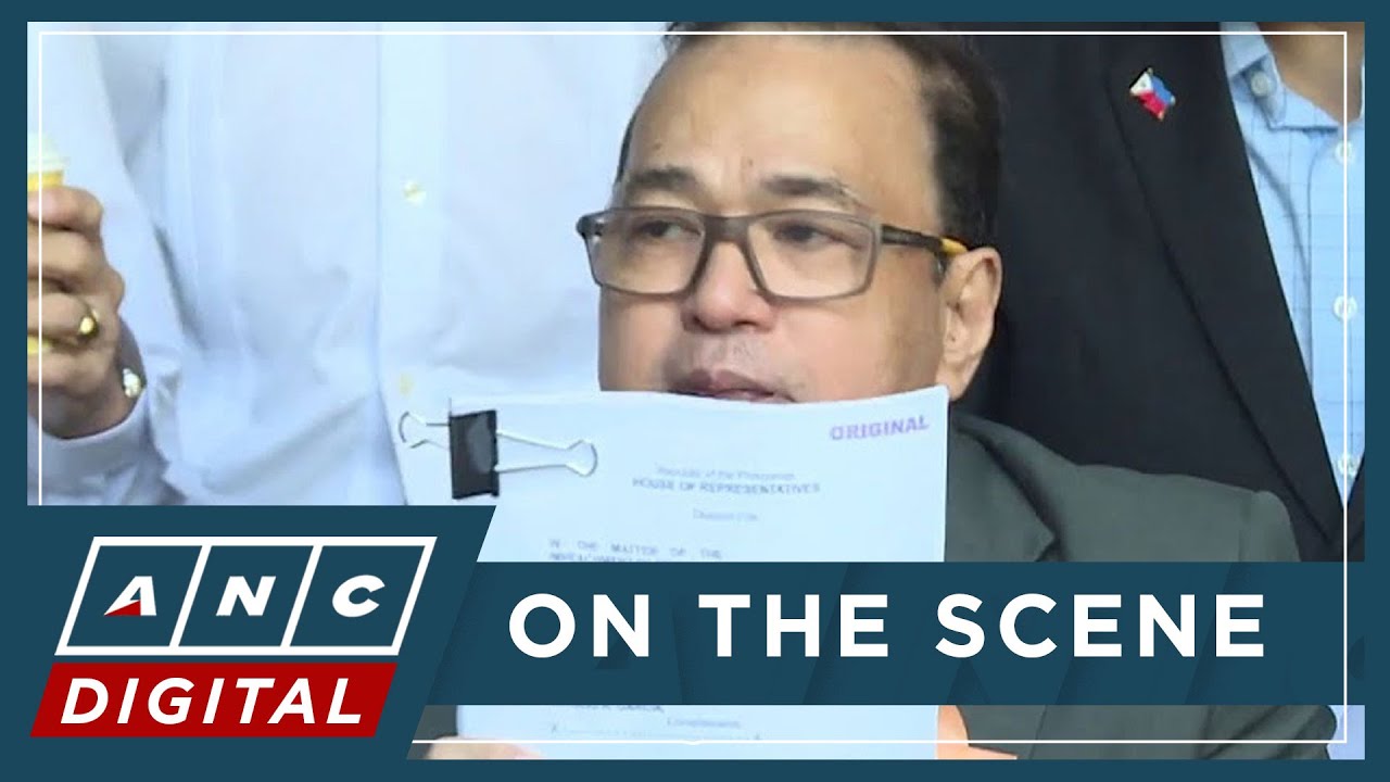 Third impeachment complainants vs Marcos slam Secretary General's rejection of filing | ANC